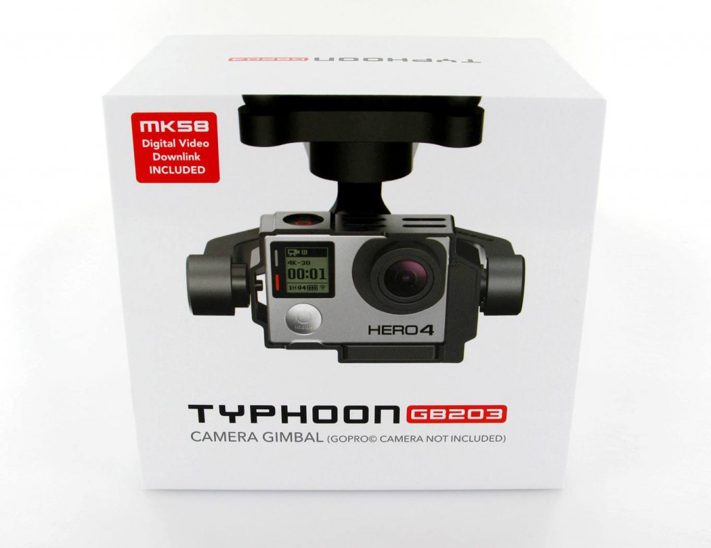 Yuneec GB203 - GoPro für JEDEN Yuneec Typhoon - Yuneec Multicopter
