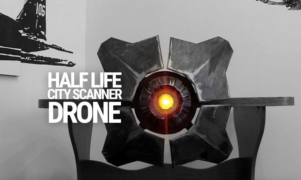 Half-Life City Scanner-Drohne  nachgebaut -