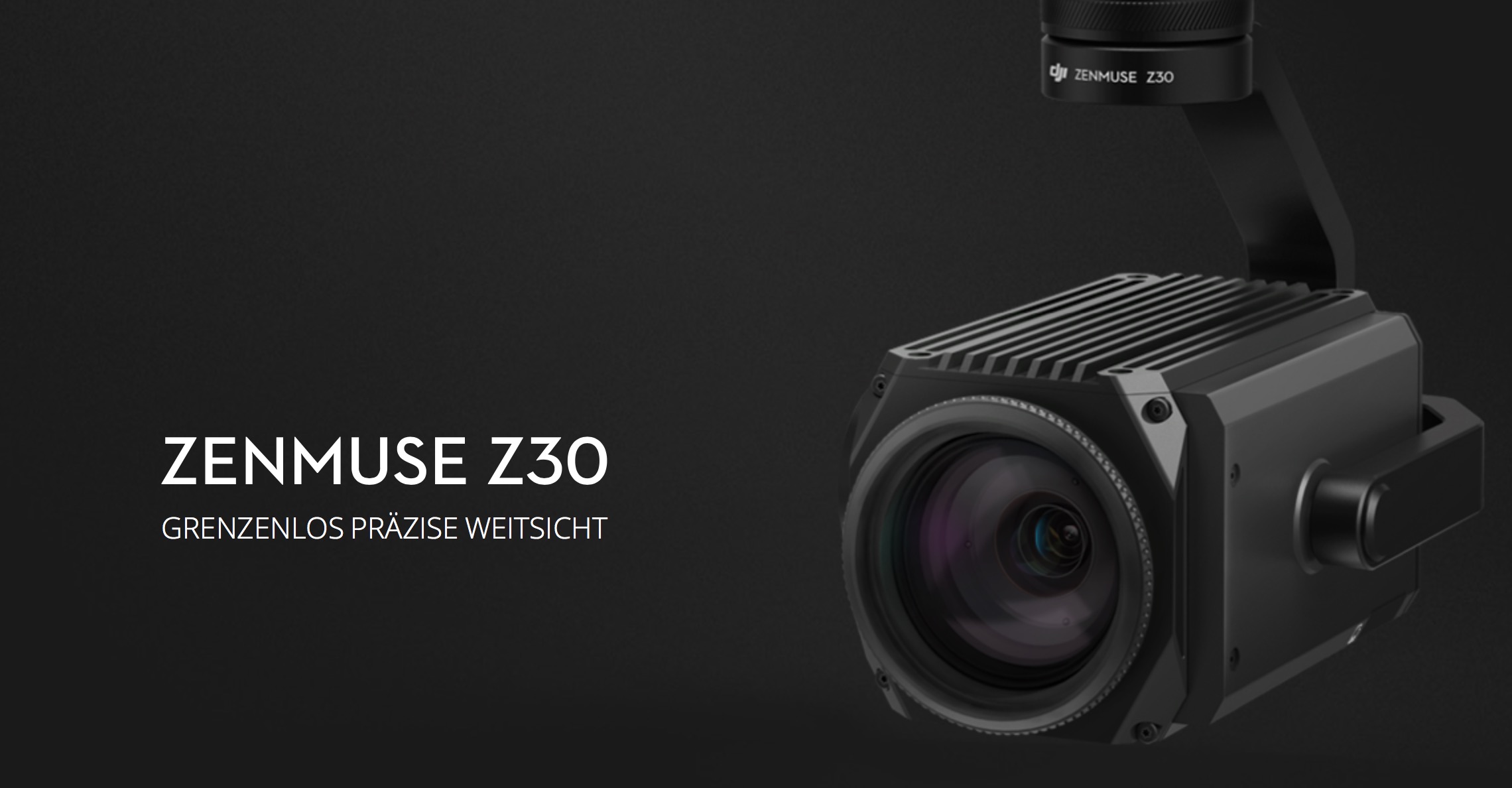 DJI Zenmuse Z30 - 30x Zoom Kamera vorgestellt - zenmuse