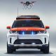 Land Rover mit integrierter Drohne für Rettungsdienste -