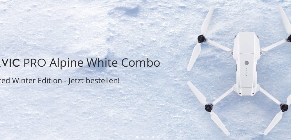 DJI Mavic Pro Alpine White Limited Edition -