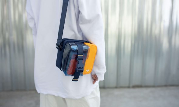 DJI Mini Umhängetasche für Mavic in blau gelb