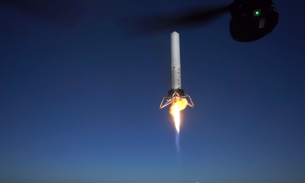 Gänsehaut PUR - SpaceX  Grasshopper & Multicopter -