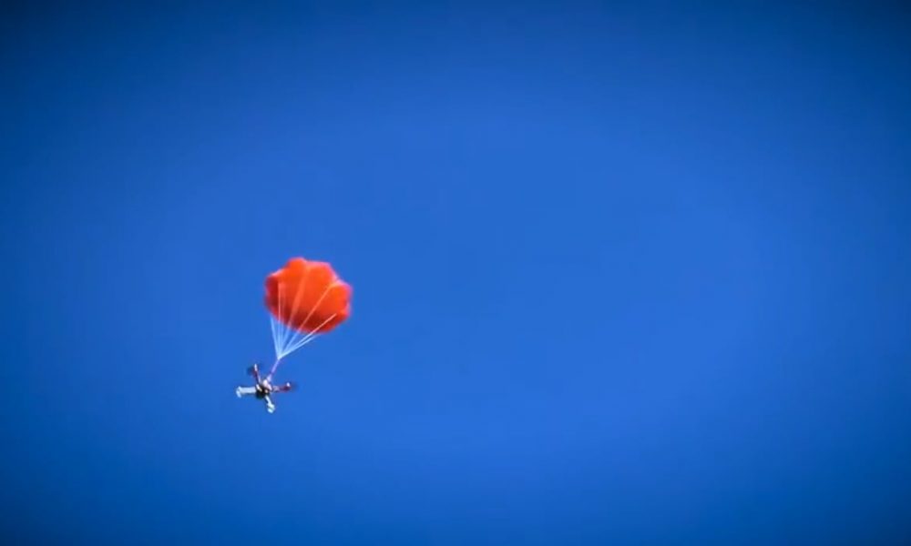 Fallschirme für Multicopter - perfekte Rettungssysteme -