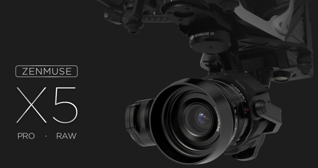 Zenmuse X5 - die MFT Kamera für Inspire 1 -