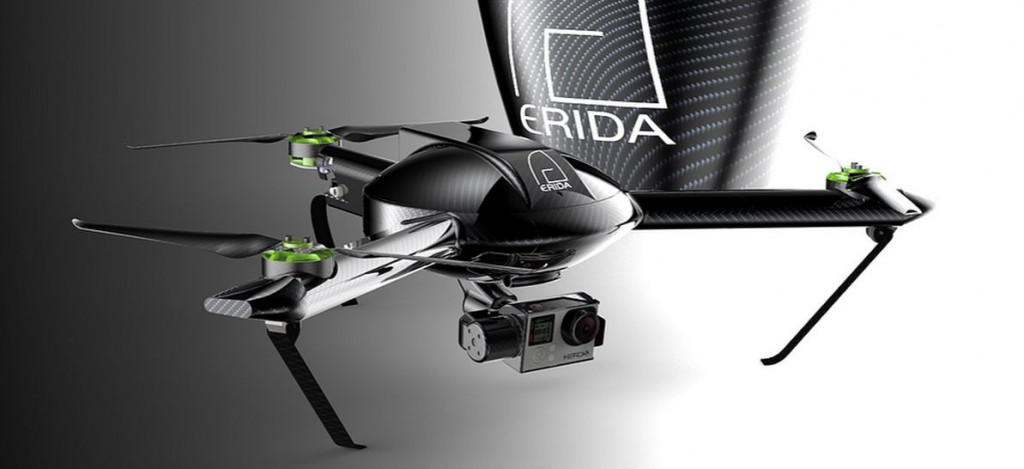 Der ERIDA Gen.B Tricopter ist ein absolutes Leichtgewicht -