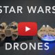 Millennium Falcon vs. X-Wing Star Wars Drones -