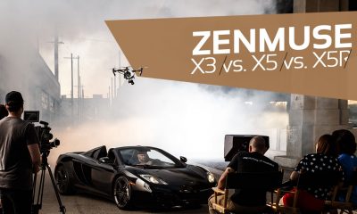 Vergleich Zenmuse X3, X5, X5R -